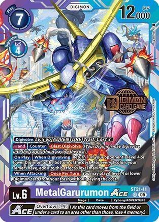 MetalGarurumon ACE [ST21-11] [Starter Deck: Hero of Hope Promos] - Trinity Hobby