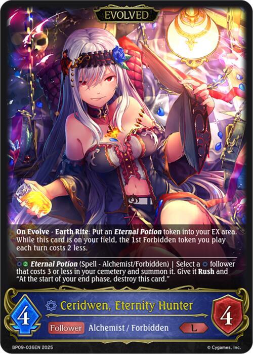 Ceridwen, Eternity Hunter (Evolved) (bp09 035) [Duet of Dawn and Dusk] - Trinity Hobby