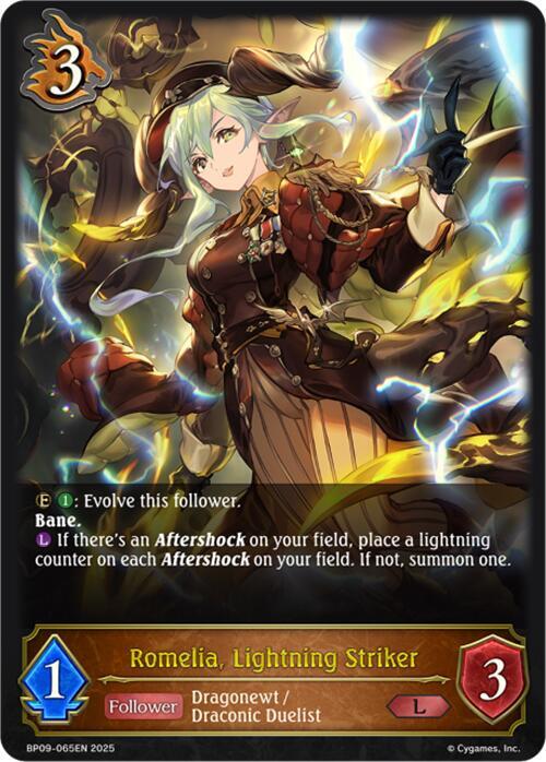 Romelia, Lightning Striker (bp09 065) [Duet of Dawn and Dusk]