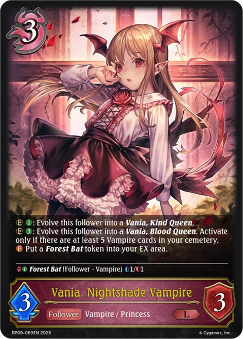 Vania, Nightshade Vampire (bp09 089) [Duet of Dawn and Dusk]