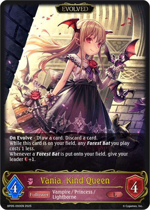 Vania, Kind Queen // Vania, Blood Queen (bp09 090) [Duet of Dawn and Dusk]