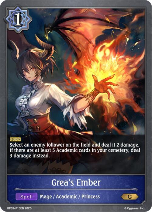 Grea's Ember (BP09-P15) [Duet of Dawn and Dusk]