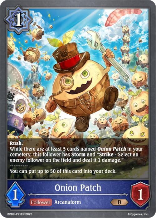 Onion Patch - P21EN (Foil) (BP08 P21) [Duet of Dawn and Dusk]