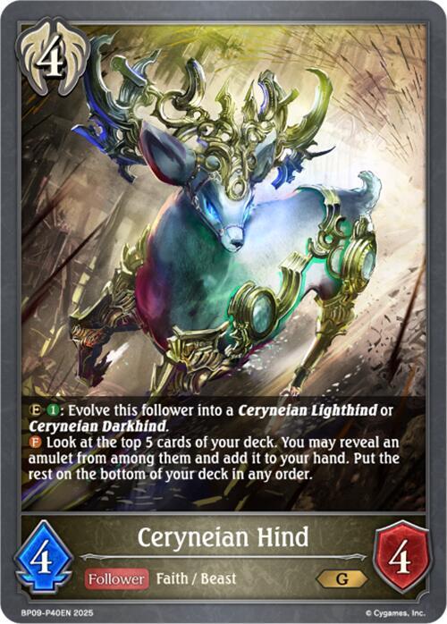 Ceryneian Hind - P40EN (Foil) (BP09-P40) [Duet of Dawn and Dusk] - Trinity Hobby