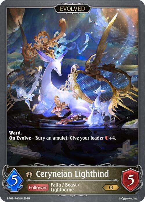 Ceryneian Lighthind // Ceryneian Darkhind - P41 (Foil) (bp09 P41) [Duet of Dawn and Dusk] - Trinity Hobby