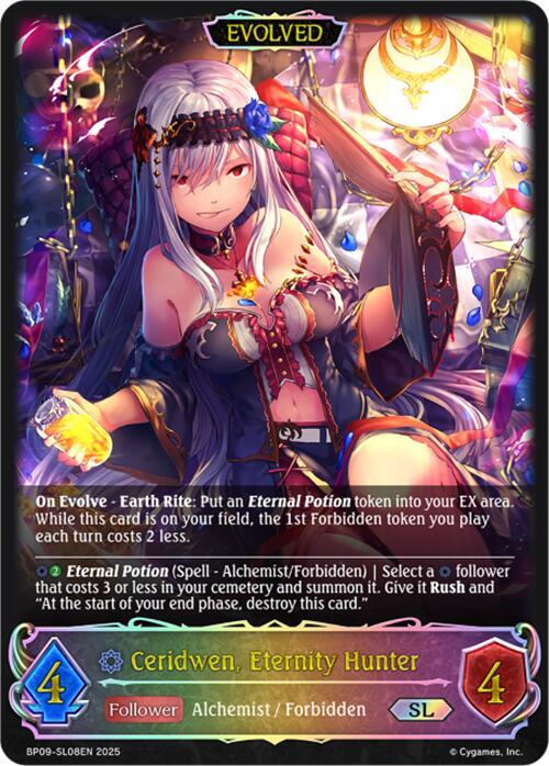 Ceridwen, Eternity Hunter (Evolved (SL) (BP09-SL08) [Duet of Dawn and Dusk] - Trinity Hobby