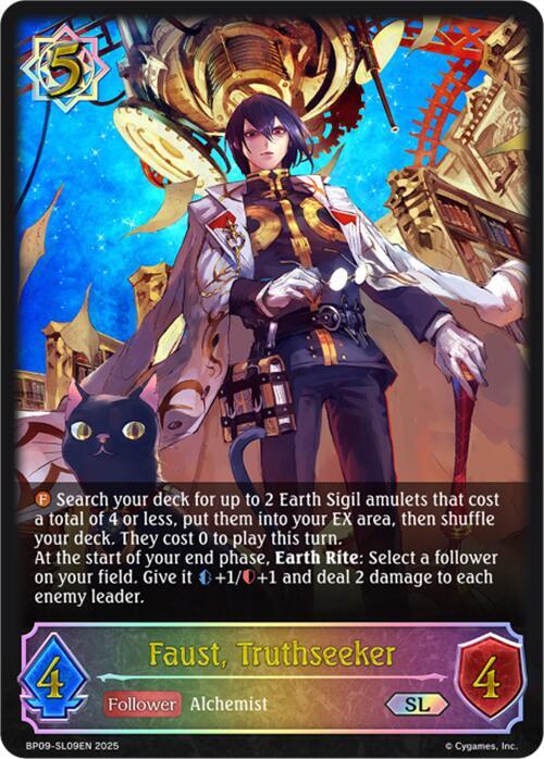 Faust, Truthseeker (SL) (BP09-SL09) [Duet of Dawn and Dusk]