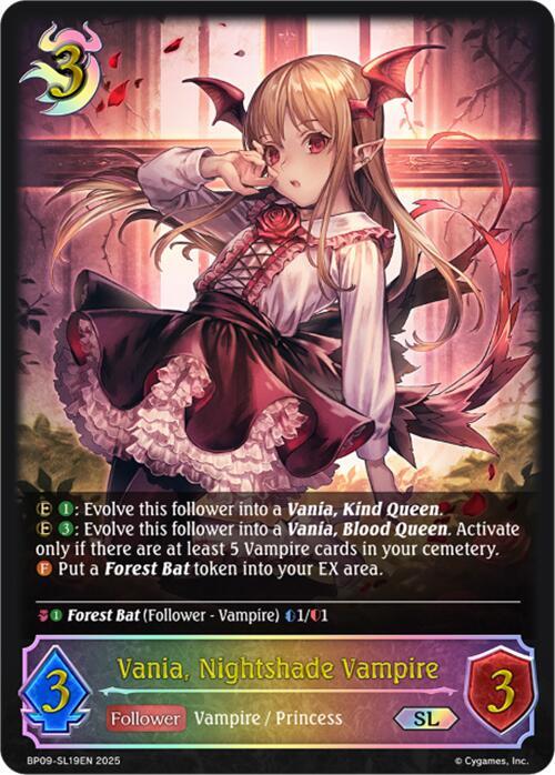 Vania, Nightshade Vampire (SL) (BP09-SL19) [Duet of Dawn and Dusk]