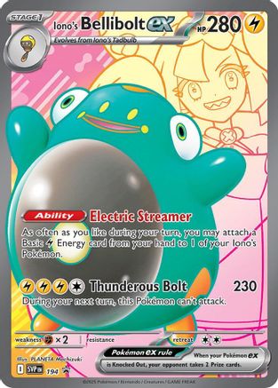 Iono's Bellibolt ex - 194 - ( 194) [SV Scarlet & Violet Promo Cards] Holofoil - Trinity Hobby