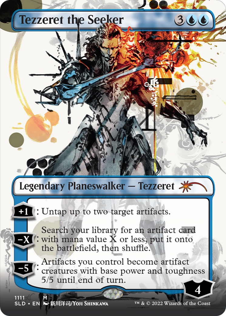 Tezzeret the Seeker (SLD-1111) - [Secret Lair Drop] (Borderless) - Trinity Hobby