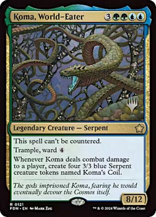 Koma, World-Eater (PPDFT-121) - [Promo Pack: Aetherdrift]