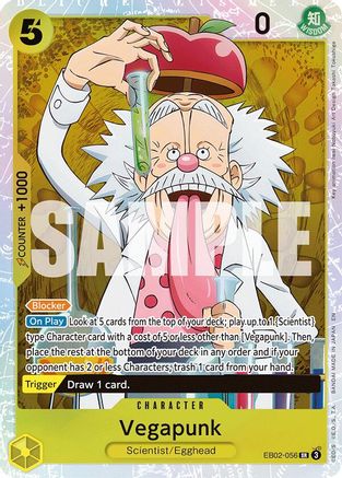 Vegapunk (EB02-056) - [Extra Booster: Anime 25th Collection] Foil