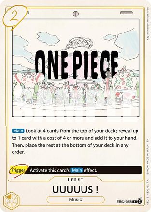 UUUUUS! (EB02-058) - [Extra Booster: Anime 25th Collection] Foil