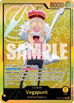Vegapunk (SPR) (OP07-097) - [Extra Booster: Anime 25th Collection] Foil