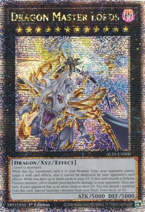 Dragon Master Lords [ALIN-EN000] - Alliance Insight 1st Edition - Quarter Century Secret Rare - Trinity Hobby