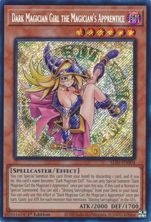 Dark Magician Girl the Magician's Apprentice [ALIN-EN004] - Alliance Insight 1st Edition - Secret Rare - Trinity Hobby