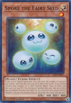 Spore the Fairy Seed [ALIN-EN007] - Alliance Insight 1st Edition - Common / Short Print - Trinity Hobby