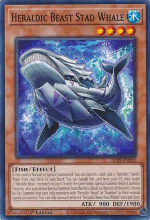 Heraldic Beast Stad Whale [ALIN-EN010] - Alliance Insight 1st Edition - Common / Short Print - Trinity Hobby