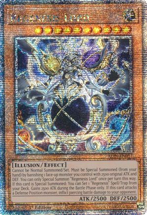 Regenesis Lord (Quarter Century Secret Rare) [ALIN-EN017] - Alliance Insight 1st Edition - Quarter Century Secret Rare - Trinity Hobby