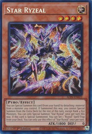Star Ryzeal [ALIN-EN022] - Alliance Insight 1st Edition - Secret Rare