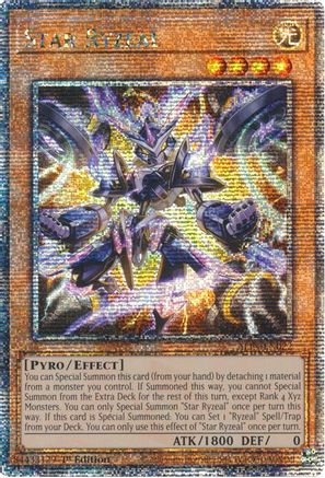 Star Ryzeal (Quarter Century Secret Rare) [ALIN-EN022] - Alliance Insight 1st Edition - Quarter Century Secret Rare - Trinity Hobby