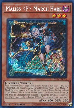 Maliss P March Hare [ALIN-EN023] - Alliance Insight 1st Edition - Secret Rare - Trinity Hobby