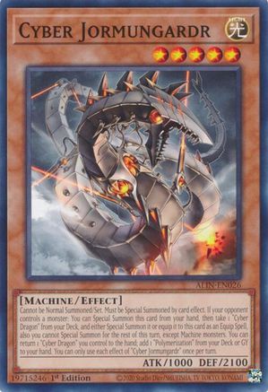 Cyber Jormungardr [ALIN-EN026] - Alliance Insight 1st Edition - Common / Short Print - Trinity Hobby