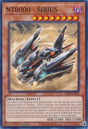 NT8000 - SIRIUS [ALIN-EN030] - Alliance Insight 1st Edition - Common / Short Print - Trinity Hobby