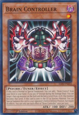 Brain Controller [ALIN-EN033] - Alliance Insight 1st Edition - Common / Short Print - Trinity Hobby