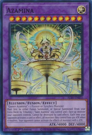 Azamina [ALIN-EN035] - Alliance Insight 1st Edition - Super Rare - Trinity Hobby