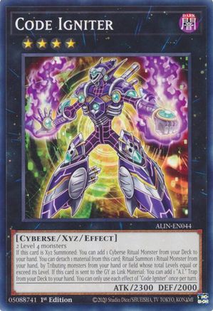 Code Igniter [ALIN-EN044] - Alliance Insight 1st Edition - Common / Short Print - Trinity Hobby