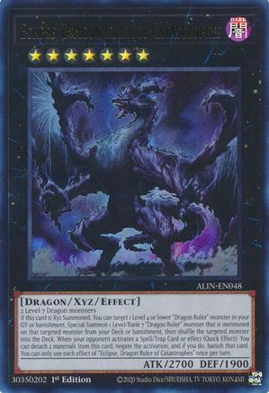 Eclipse, Dragon Ruler of Catastrophes [ALIN-EN048] - Alliance Insight 1st Edition - Ultra Rare - Trinity Hobby