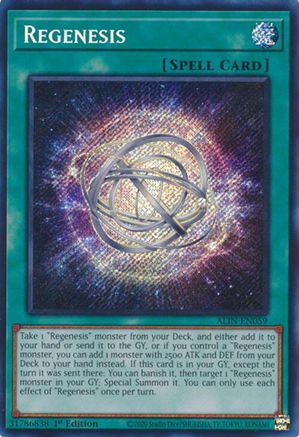 Regenesis [ALIN-EN059] - Alliance Insight 1st Edition - Secret Rare - Trinity Hobby