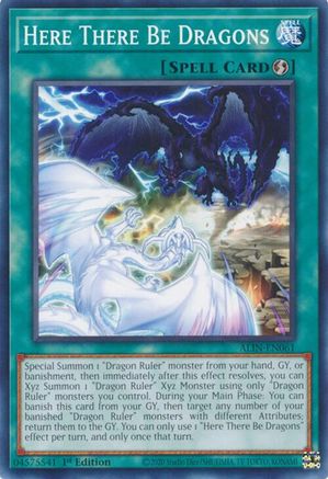 Here There Be Dragons [ALIN-EN061] - Alliance Insight 1st Edition - Common / Short Print - Trinity Hobby