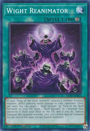 Wight Reanimator [ALIN-EN065] - Alliance Insight 1st Edition - Common / Short Print - Trinity Hobby