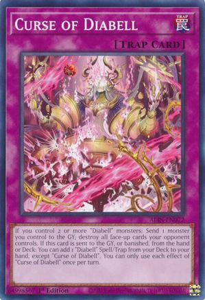 Curse of Diabell [ALIN-EN072] - Alliance Insight 1st Edition - Common / Short Print - Trinity Hobby