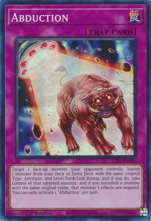 Abduction [ALIN-EN080] - Alliance Insight 1st Edition - Super Rare - Trinity Hobby