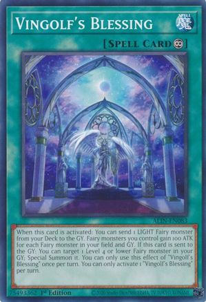 Vingolf's Blessing [ALIN-EN083] - Alliance Insight 1st Edition - Common / Short Print - Trinity Hobby
