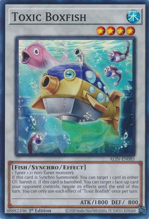 Toxic Boxfish [ALIN-EN085] - Alliance Insight 1st Edition - Super Rare - Trinity Hobby