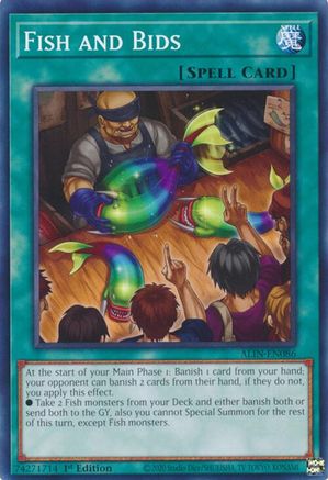 Fish and Bids [ALIN-EN086] - Alliance Insight 1st Edition - Common / Short Print - Trinity Hobby