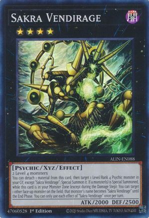 Sakra Vendirage [ALIN-EN088] - Alliance Insight 1st Edition - Super Rare - Trinity Hobby