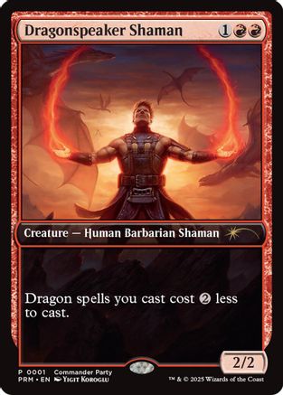 Dragonspeaker Shaman (WPN-001) - [WPN & Gateway Promos] - Trinity Hobby