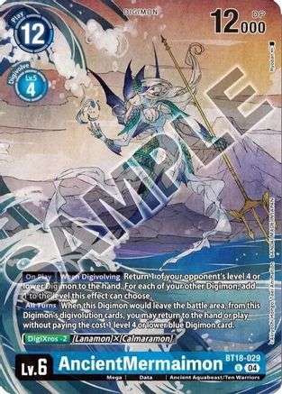 AncientMermaimon [BT18-029] (Tamer's Selection Box Ver. Championship 2024) [Release Special Booster Ver.2.0] - Trinity Hobby