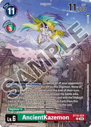 AncientKazemon [BT18-054] (Tamer's Selection Box Ver. Championship 2024) [Release Special Booster Ver.2.0] - Trinity Hobby