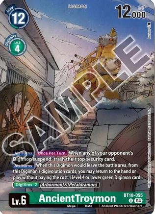 AncientTroymon [BT18-055] (Tamer's Selection Box Ver. Championship 2024) [Release Special Booster Ver.2.0] - Trinity Hobby