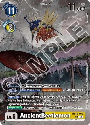AncientBeetlemon [BT18-072] (Tamer's Selection Box Ver. Championship 2024) [Release Special Booster Ver.2.0] - Trinity Hobby