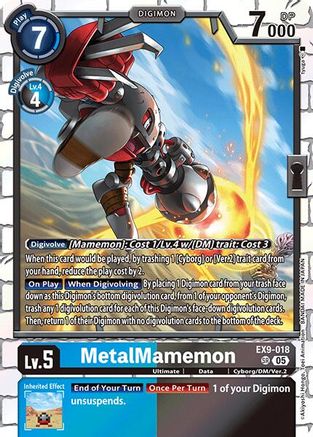 MetalMamemon (EX9-018) - [Versus Monsters] Foil - Trinity Hobby