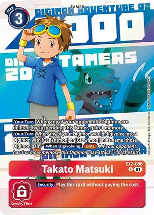 Takato Matsuki [EX2-056] (Digimon Animation Series 25th Anniversary Set) [Digital Hazard] - Trinity Hobby