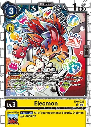 Elecmon (EX9-022) - [Versus Monsters]