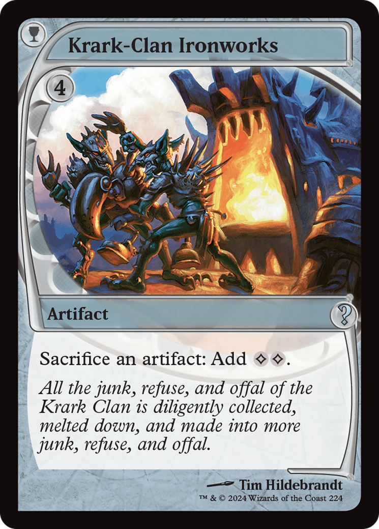 Krark-Clan Ironworks (Future Sight) [Mystery Booster 2] - Trinity Hobby
